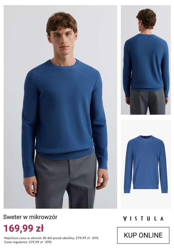 BLACK FRIDAY - gazetka promocyjna Vistula | -30% na drugi i każdy kolejny produkt od soboty 15.11 do wtorku 02.12 - strona 8