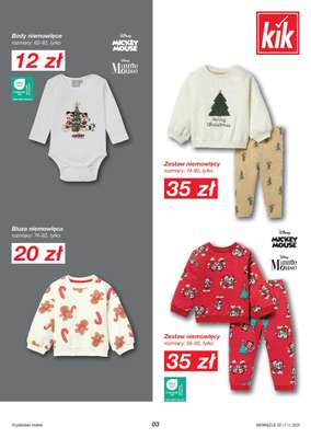 KiK - gazetka promocyjna Gazetka od poniedziałku 17.11 do środy 24.12 - strona 3