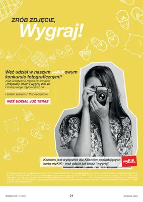 KiK - gazetka promocyjna Gazetka od poniedziałku 17.11 do środy 24.12 - strona 21