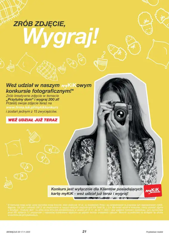 KiK - gazetka promocyjna Gazetka od poniedziałku 17.11 do środy 24.12 - strona 21