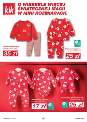 KiK - gazetka promocyjna Gazetka od poniedziałku 17.11 do środy 24.12 - strona 2