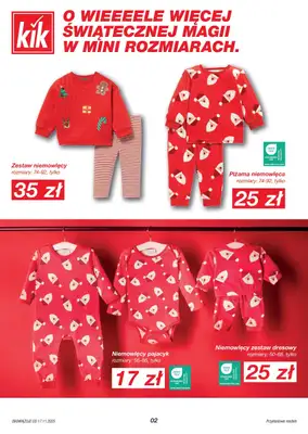KiK - gazetka promocyjna Gazetka od poniedziałku 17.11 do środy 24.12 - strona 2