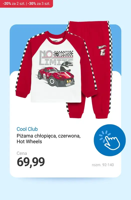 Smyk - gazetka promocyjna -20% przy zakupie 2 szt. lub -30% przy zakupie min. 3 szt. od piątku 14.11 do poniedziałku 17.11 - strona 8