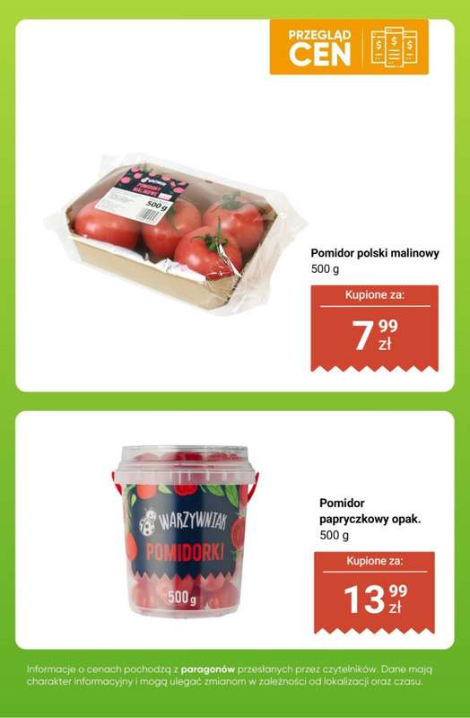 Biedronka - gazetka promocyjna Owoce i warzywa - przegląd cen od poniedziałku 17.11 do soboty 22.11 - strona 9