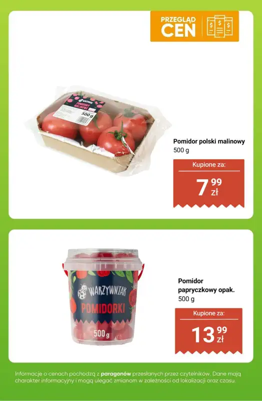 Biedronka - gazetka promocyjna Owoce i warzywa - przegląd cen od poniedziałku 17.11 do soboty 22.11 - strona 9