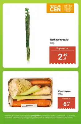 Dino - gazetka promocyjna Owoce i warzywa - przegląd cen od poniedziałku 17.11 do niedzieli 23.11 - strona 5