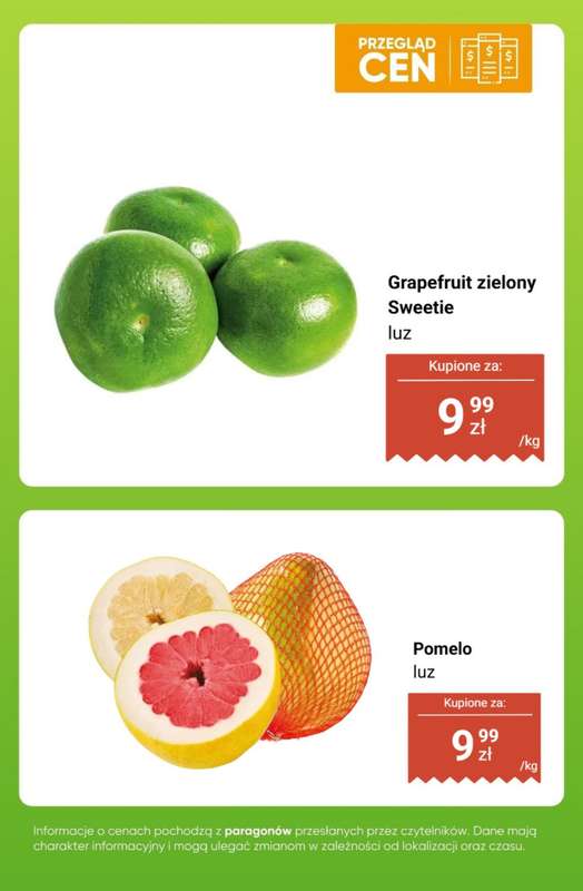 Dino - gazetka promocyjna Owoce i warzywa - przegląd cen od poniedziałku 17.11 do niedzieli 23.11 - strona 8