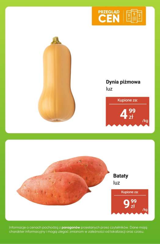 Dino - gazetka promocyjna Owoce i warzywa - przegląd cen od poniedziałku 17.11 do niedzieli 23.11 - strona 13