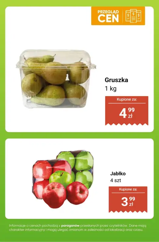 Dino - gazetka promocyjna Owoce i warzywa - przegląd cen od poniedziałku 17.11 do niedzieli 23.11 - strona 10