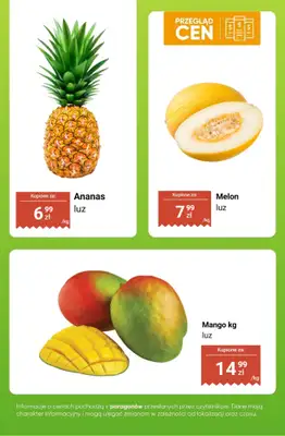 Dino - gazetka promocyjna Owoce i warzywa - przegląd cen od poniedziałku 17.11 do niedzieli 23.11 - strona 9