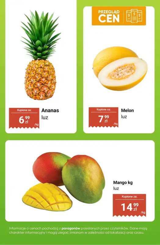 Dino - gazetka promocyjna Owoce i warzywa - przegląd cen od poniedziałku 17.11 do niedzieli 23.11 - strona 9