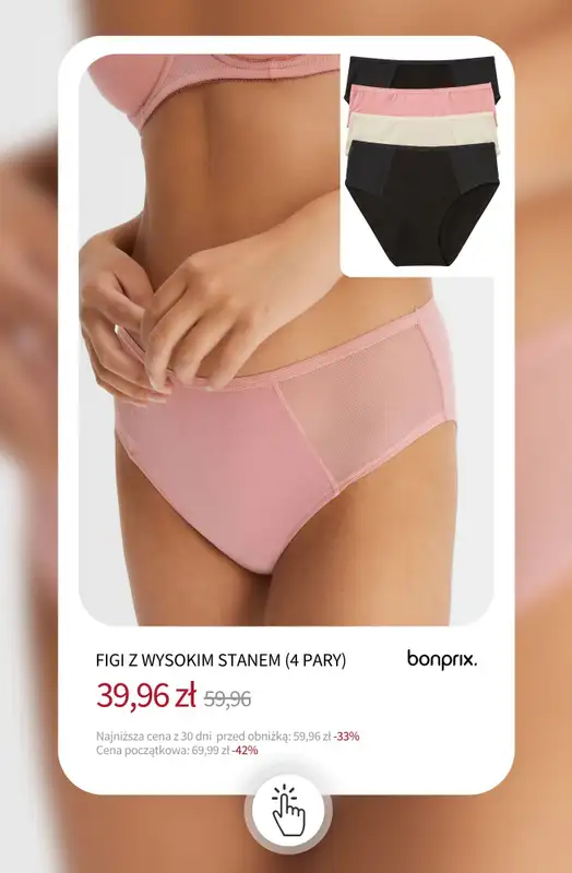 bonprix - gazetka promocyjna SALE - Bielizna od soboty 15.11 do piątku 21.11 - strona 2