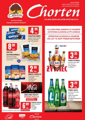 Chorten - gazetka promocyjna Gazetka Ciechanów Minimarket od czwartku 20.11 do niedzieli 30.11