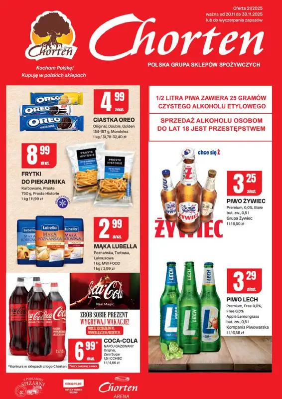 Chorten - gazetka promocyjna Gazetka Ciechanów Minimarket  