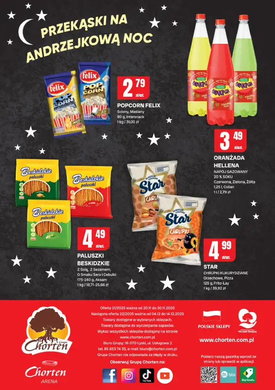 Chorten - gazetka promocyjna Gazetka Łódzkie Market od czwartku 20.11 do niedzieli 30.11 - strona 8