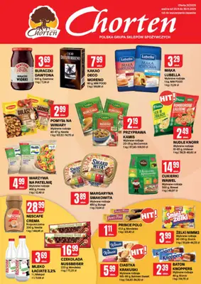 Chorten - gazetka promocyjna Gazetka Małopolska, Śląsk, Podkarpacie, Opolskie Minimarket od czwartku 20.11 do niedzieli 30.11