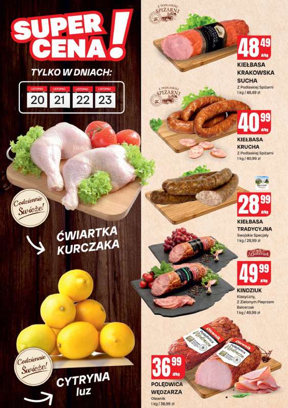 Chorten - gazetka promocyjna Gazetka Podlaskie Market od czwartku 20.11 do niedzieli 30.11 - strona 2