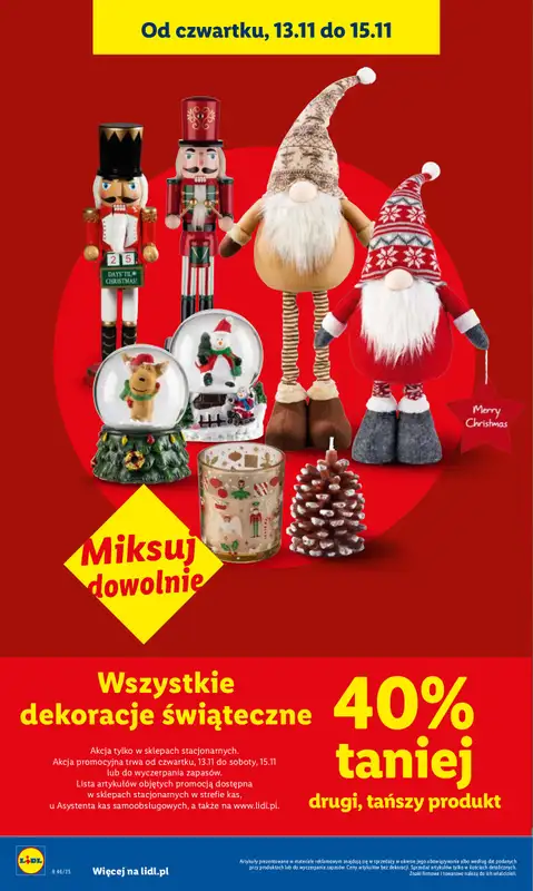 Lidl - gazetka promocyjna Oferta od czwartku od czwartku 13.11 do soboty 15.11 - strona 16