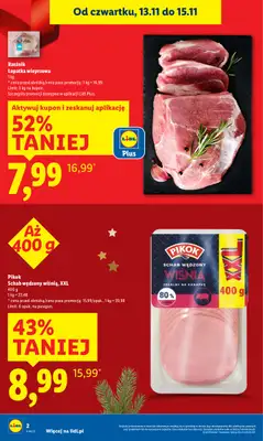 Lidl - gazetka promocyjna Oferta od czwartku od czwartku 13.11 do soboty 15.11 - strona 2