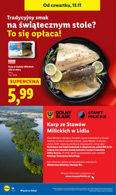 Lidl - gazetka promocyjna Oferta od czwartku od czwartku 13.11 do soboty 15.11 - strona 26