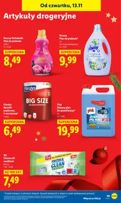Lidl - gazetka promocyjna Oferta od czwartku od czwartku 13.11 do soboty 15.11 - strona 61