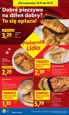 Lidl - gazetka promocyjna Oferta od czwartku od czwartku 13.11 do soboty 15.11 - strona 22