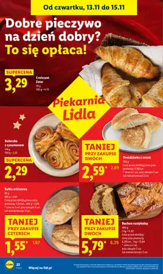 Lidl - gazetka promocyjna Oferta od czwartku od czwartku 13.11 do soboty 15.11 - strona 22