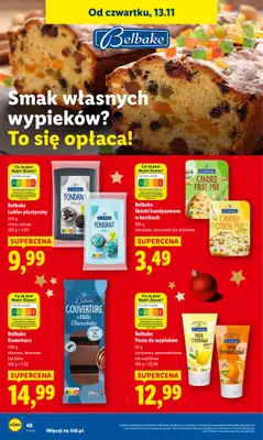 Lidl - gazetka promocyjna Oferta od czwartku od czwartku 13.11 do soboty 15.11 - strona 50