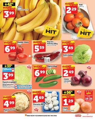 TOPAZ - gazetka promocyjna Gazetka od czwartku 20.11 od czwartku 20.11 do środy 26.11 - strona 7