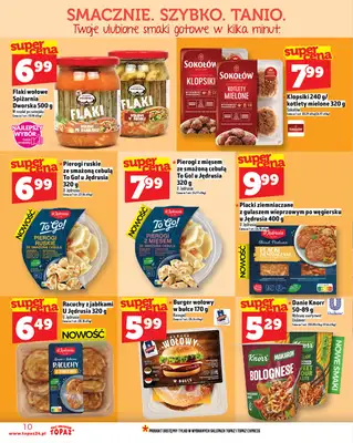 TOPAZ - gazetka promocyjna Gazetka od czwartku 20.11 od czwartku 20.11 do środy 26.11 - strona 10