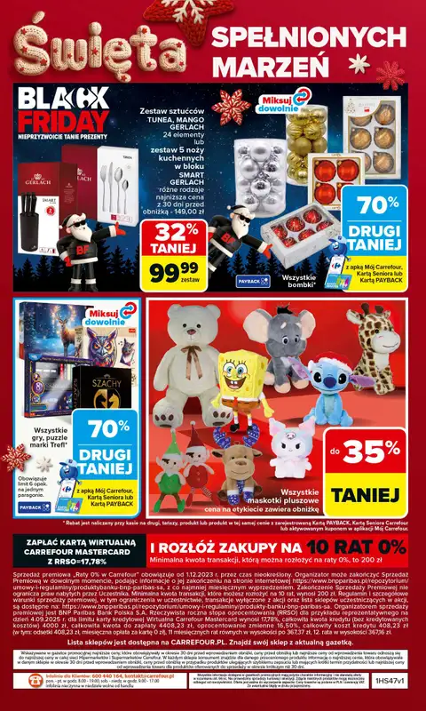 Carrefour - gazetka promocyjna Gazetka Carrefour od poniedziałku od poniedziałku 17.11 do soboty 22.11 - strona 56