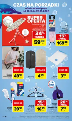 Carrefour - gazetka promocyjna Gazetka Carrefour od poniedziałku od poniedziałku 17.11 do soboty 22.11 - strona 54