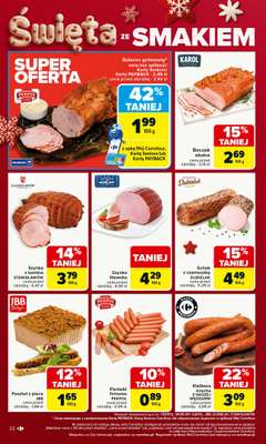 Carrefour - gazetka promocyjna Gazetka Carrefour od poniedziałku od poniedziałku 17.11 do soboty 22.11 - strona 22