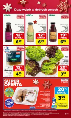 Carrefour - gazetka promocyjna Gazetka Carrefour od poniedziałku od poniedziałku 17.11 do soboty 22.11 - strona 19
