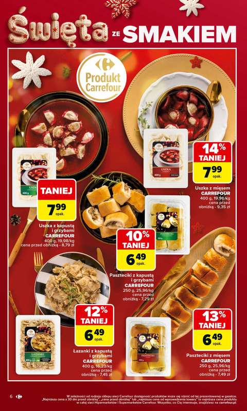 Carrefour - gazetka promocyjna Gazetka Carrefour od poniedziałku  do soboty 22.11 - strona 6