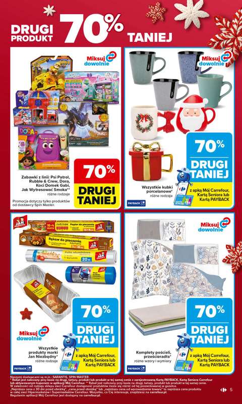 Carrefour - gazetka promocyjna Gazetka Carrefour od poniedziałku od poniedziałku 17.11 do soboty 22.11 - strona 5