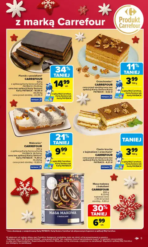 Carrefour - gazetka promocyjna Gazetka Carrefour od poniedziałku od poniedziałku 17.11 do soboty 22.11 - strona 9