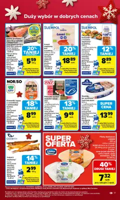 Carrefour - gazetka promocyjna Gazetka Carrefour od poniedziałku od poniedziałku 17.11 do soboty 22.11 - strona 17