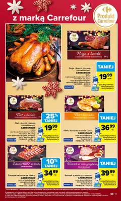 Carrefour - gazetka promocyjna Gazetka Carrefour od poniedziałku od poniedziałku 17.11 do soboty 22.11 - strona 13