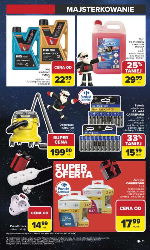 Carrefour - gazetka promocyjna Gazetka Black Friday od poniedziałku od poniedziałku 17.11 do soboty 29.11 - strona 13