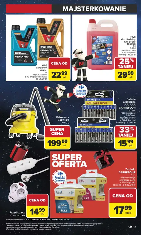 Carrefour - gazetka promocyjna Gazetka Black Friday od poniedziałku od poniedziałku 17.11 do soboty 29.11 - strona 13