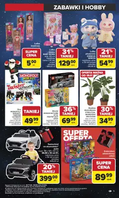 Carrefour - gazetka promocyjna Gazetka Black Friday od poniedziałku od poniedziałku 17.11 do soboty 29.11 - strona 5