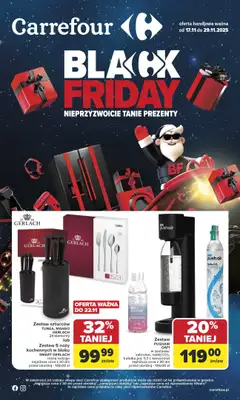Carrefour - gazetka promocyjna Gazetka Black Friday od poniedziałku od poniedziałku 17.11 do soboty 29.11