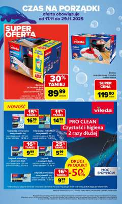 Carrefour - gazetka promocyjna Gazetka Czas na świąteczne porządki od poniedziałku od poniedziałku 17.11 do soboty 29.11 - strona 8