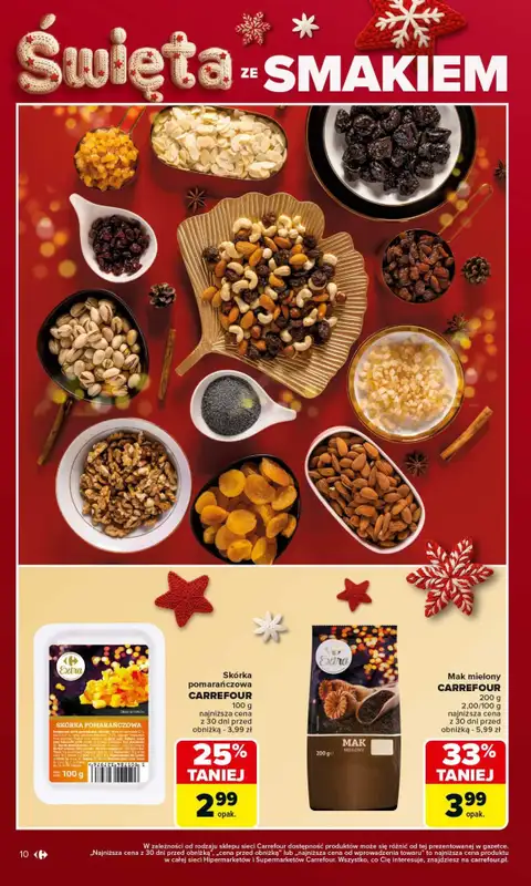 Carrefour Market - gazetka promocyjna Gazetka Carrefour Market od poniedziałku od poniedziałku 17.11 do soboty 22.11 - strona 10