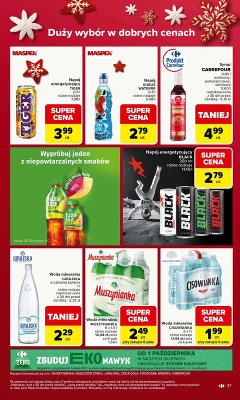 Carrefour Market - gazetka promocyjna Gazetka Carrefour Market od poniedziałku od poniedziałku 17.11 do soboty 22.11 - strona 37
