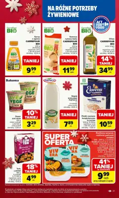 Carrefour Market - gazetka promocyjna Gazetka Carrefour Market od poniedziałku od poniedziałku 17.11 do soboty 22.11 - strona 21