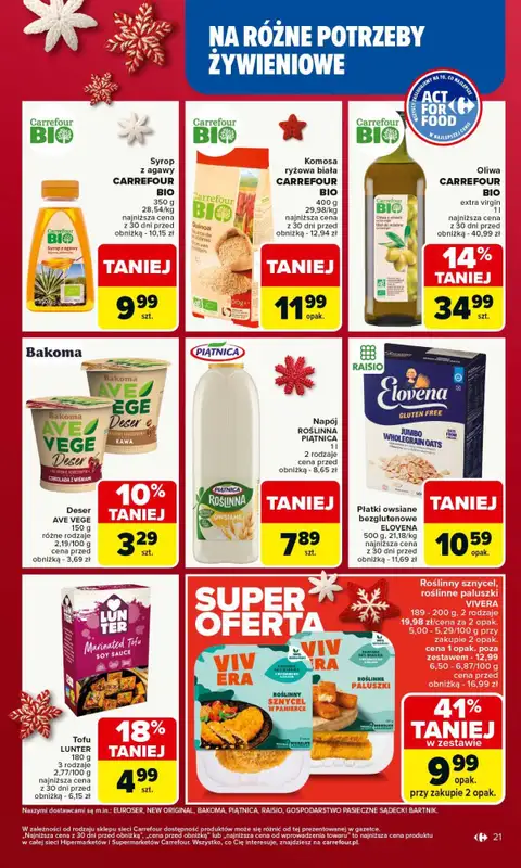 Carrefour Market - gazetka promocyjna Gazetka Carrefour Market od poniedziałku od poniedziałku 17.11 do soboty 22.11 - strona 21