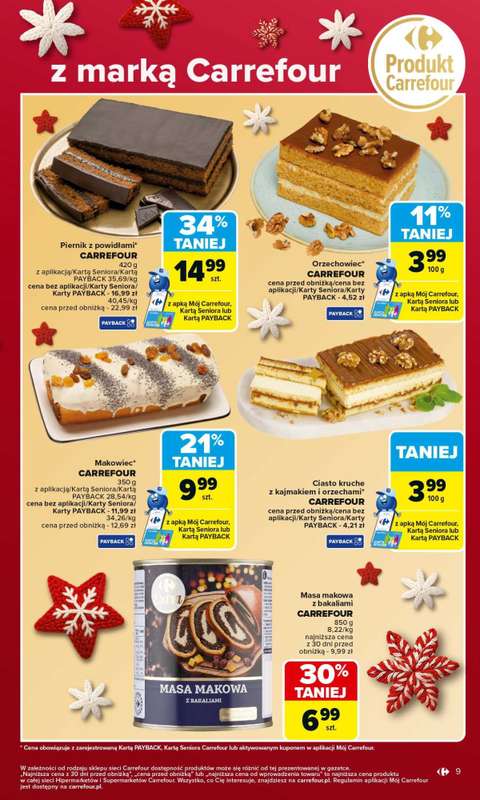 Carrefour Market - gazetka promocyjna Gazetka Carrefour Market od poniedziałku od poniedziałku 17.11 do soboty 22.11 - strona 9