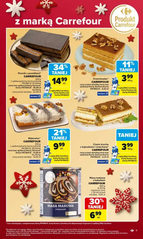 Carrefour Market - gazetka promocyjna Gazetka Carrefour Market od poniedziałku od poniedziałku 17.11 do soboty 22.11 - strona 9